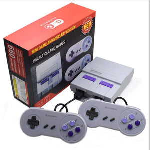 HobbyLane Mini consola de videojuegos retro para NES de 8 bits para sistema de entretenimiento Consola de videojuegos familiar 660 Games incorporada d20