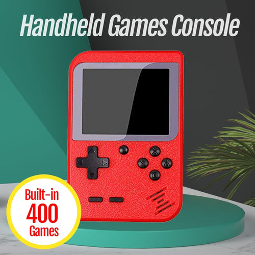Nueva consola de videojuegos 400 juegos clásicos retro incorporados Pantalla de 3.0 pulgadas Mini reproductor portátil portátil de juegos