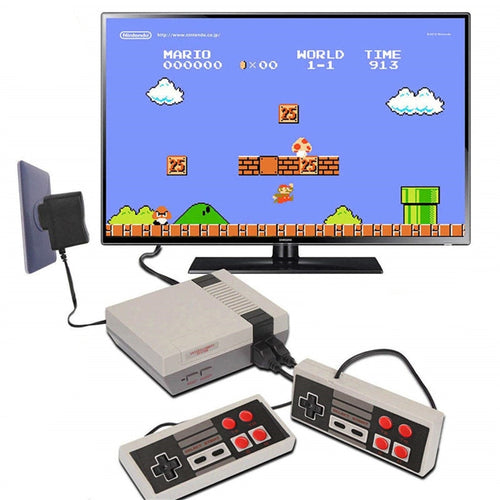 Mini TV Consola de juegos Consola de videojuegos retro de 8 bits Controlador de juegos Juegos 500/600/620 incorporados Reproductor portátil para juegos