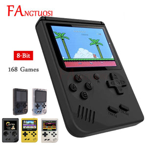 Consola de videojuegos FANGTUOSI 8 bits Retro Mini Pocket Handheld Game Player incorporado 168 juegos clásicos para niños Nostalgic Player